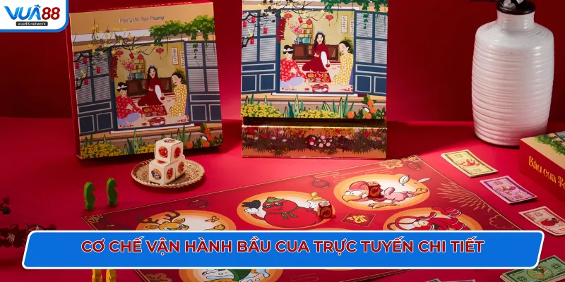 Cơ chế vận hành bầu cua trực tuyến chi tiết