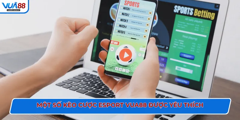 Một số kèo cược Esport VUA88 được yêu thích